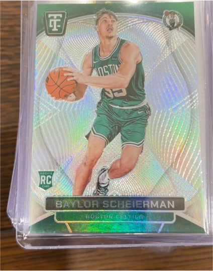 2024-25 Panini Totally Certified #172 Baylor Scheierman — front