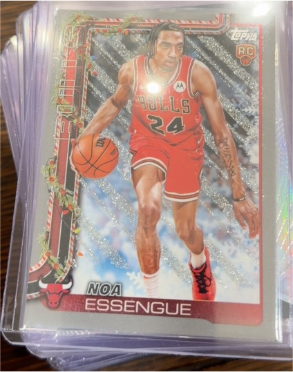 2025-26 Topps Holiday #H172 Noa Essengue — front