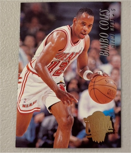 1994-95 Fleer Ultra #93 Bimbo Coles — front
