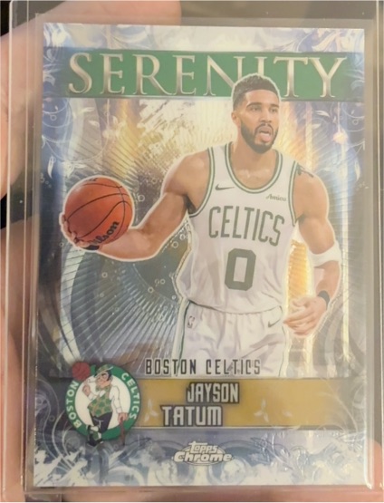 2025-26 Topps Chrome #SY-7 Jayson Tatum Serenity — front