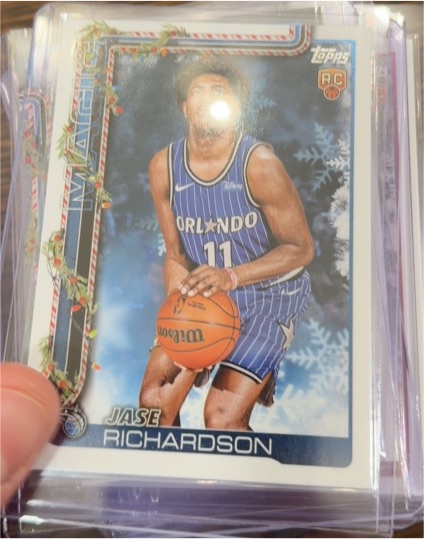 2025-26 Topps #225 Jase Richardson — front