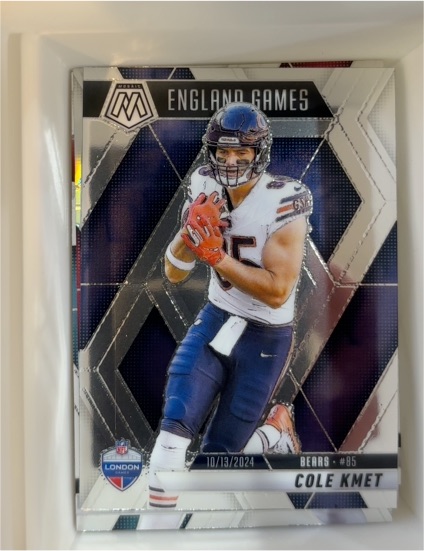 2025 Panini Mosaic #254 Cole Kmet — front