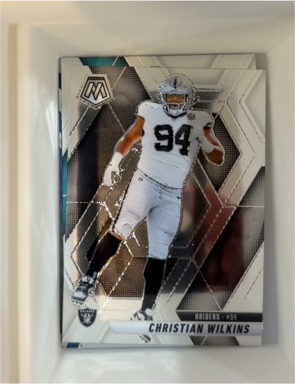 2025 Panini Mosaic #94 Christian Wilkins — front