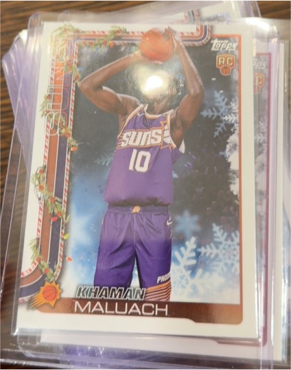 2025-26 Topps Holiday #H170 Khaman Maluach — front