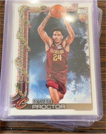 2025-26 Topps #250 Tyrese Proctor — front