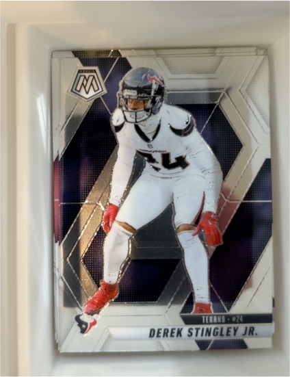 2020 Panini Mosaic #24 Derek Stingley Jr. — front