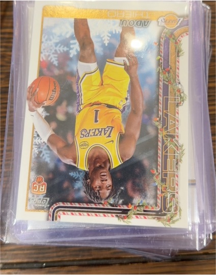 2024 Topps Holiday #H-1 Austin Reaves — front