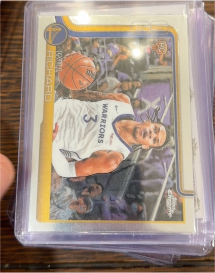 2025-26 Topps Chrome #287 Will Richard — front