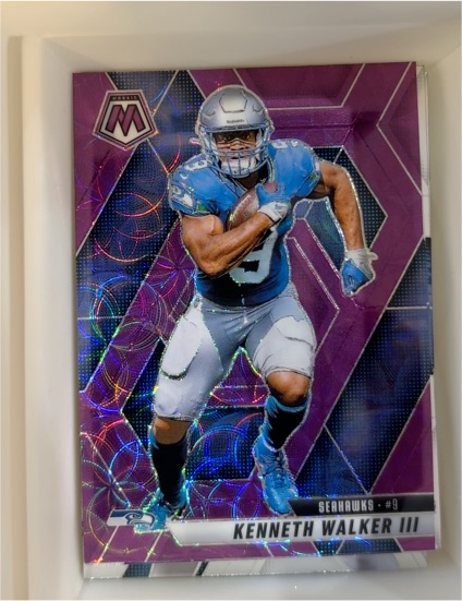 2025 Panini Mosaic #9 Kenneth Walker III — front