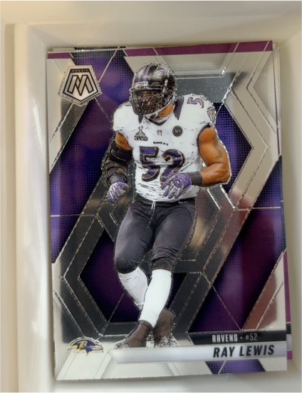 2020 Panini Mosaic #52 Ray Lewis — front