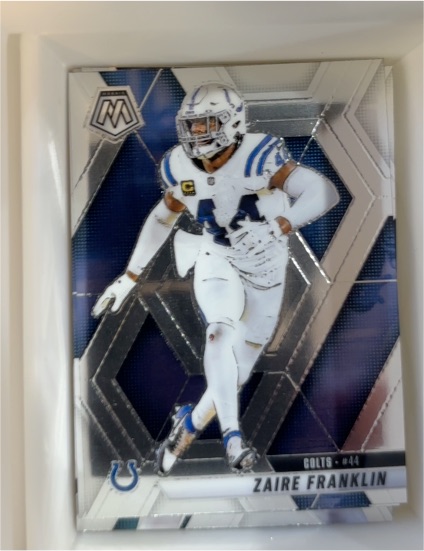 2025 Panini Mosaic #44 Zaire Franklin — front