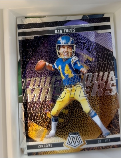 2025 Panini Mosaic Touchdown Masters #17 Dan Fouts — front