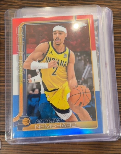 2025-26 Topps Chrome #97 Andrew Nembhard — front