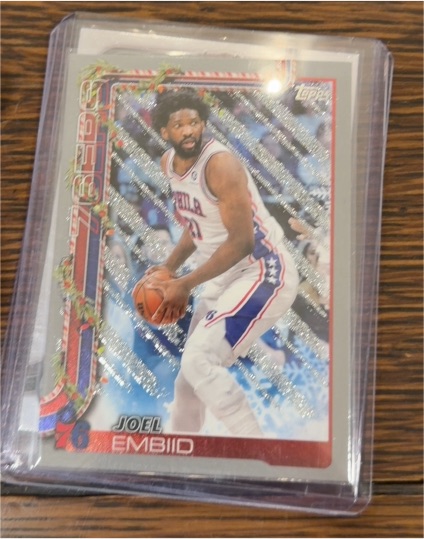 2025-26 Topps Holiday #H18 Joel Embiid — front