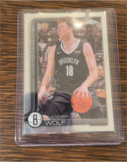 2025-26 Topps Chrome #277 Danny Wolf — front