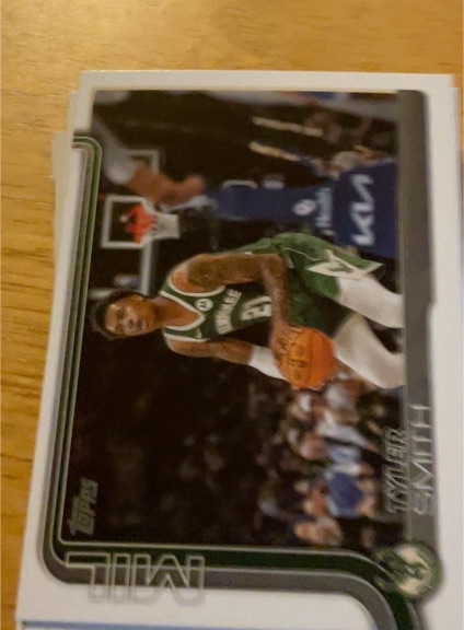 2025-26 Topps #60 Tyler Smith — front