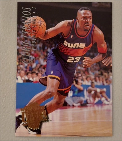 1994-95 Fleer Ultra #147 Cedric Ceballos — front