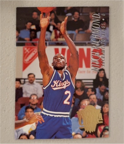 1994-95 Fleer Ultra #166 Mitch Richmond — front
