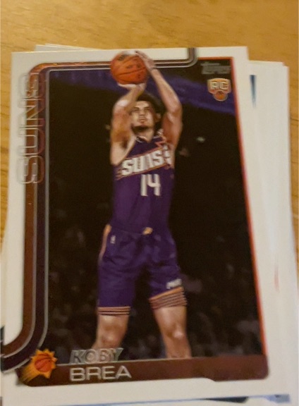 2025-26 Topps #242 Koby Brea — front