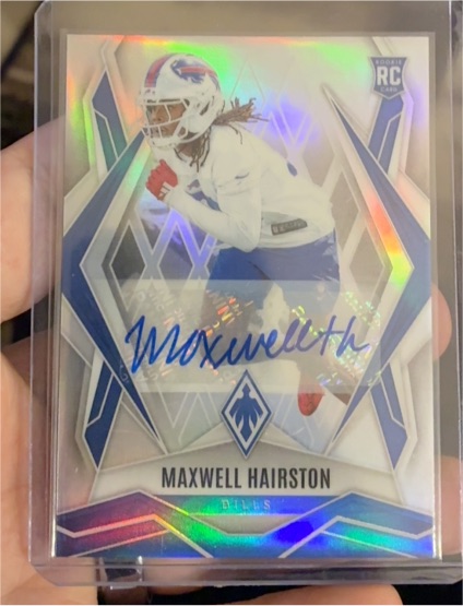 2025 Panini Phoenix #237 Maxwell Hairston Base Rookie Autographs — front