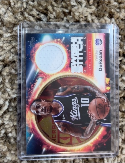 2025-26 Topps Swish & Stitch Relics #SST-DD DeMar DeRozan — front
