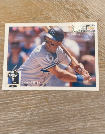 1994 Upper Deck Collector's Choice #65 George Brett — front
