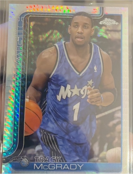 2025-26 Topps Chrome #245 Tracy McGrady — front