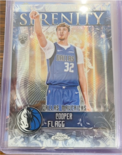 2025-26 Topps Chrome #SY-11 Cooper Flagg Serenity — front