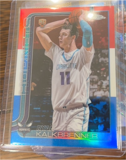 2025-26 Topps Chrome #284 Ryan Kalkbrenner — front