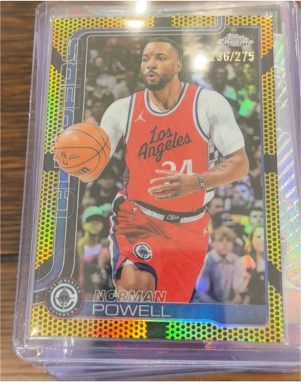 2025-26 Topps Chrome #22 Norman Powell — front