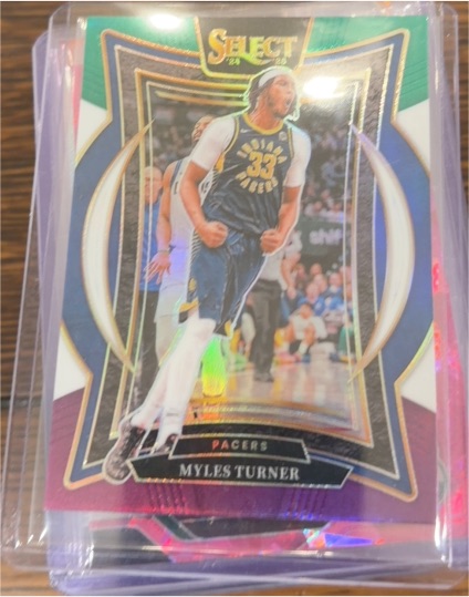 2024-25 Panini Select Concourse #4 Myles Turner — front