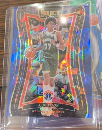 2024-25 Panini Select #376 AJ Johnson — front