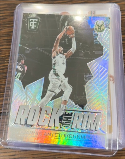2024-25 Panini Totally Certified #20 Giannis Antetokounmpo Rock the Rim — front