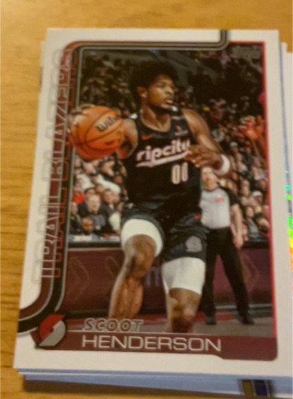 2025-26 Topps #122 Scoot Henderson — front