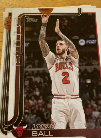 2025-26 Topps #39 Lonzo Ball — front