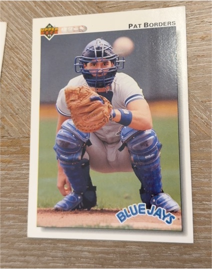 1992 Upper Deck #140 Pat Borders — front