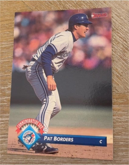 1991 Donruss #26 Pat Borders — front