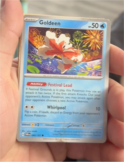 2024 Pokémon TCG Twilight Masquerade #044 Goldeen — front