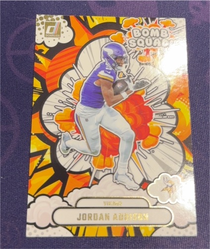 2025 Panini Donruss Bomb Squad #BS-JAD Jordan Addison — front