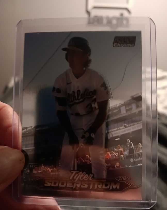 2024 Topps Stadium Club Chrome #215 Tyler Soderstrom — front