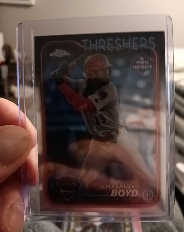 2024 Topps Baseball Pro Debut #PDC-2 Emaarion Boyd — front