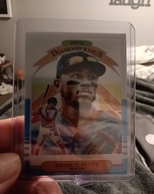2019 Panini Donruss Optic #1 Mookie Betts — front