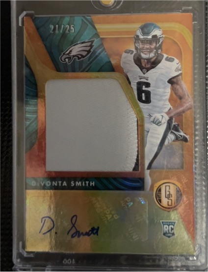 2021 Panini Gold Standard #RJJ-DS DeVonta Smith — front