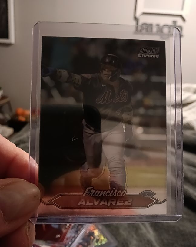 2024 Topps Stadium Club Chrome #110 Francisco Alvarez — front