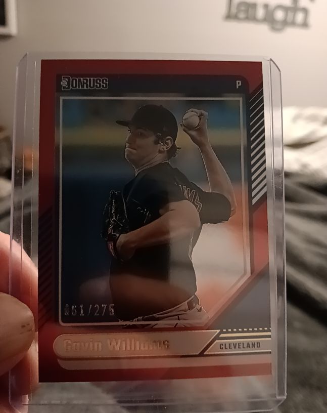 2024 Donruss #45 Gavin Williams — front