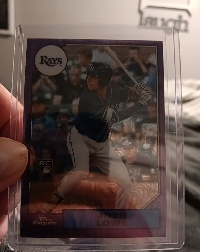 2022 Topps Chrome 1987 Topps Baseball #T87C2-74 Josh Lowe — front