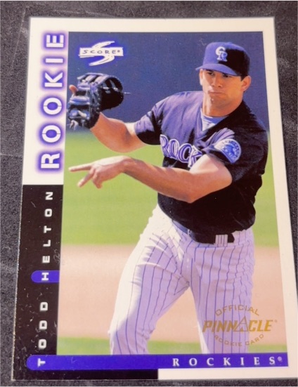 1998 Score Pinnacle #251 Todd Helton Rookie — front