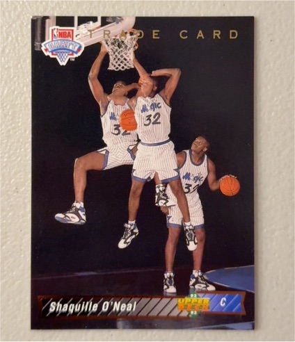 1992-93 Upper Deck #1B Shaquille O'Neal — front