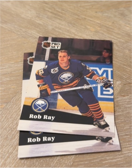 1991-92 Pro Set #355 Rob Ray — front