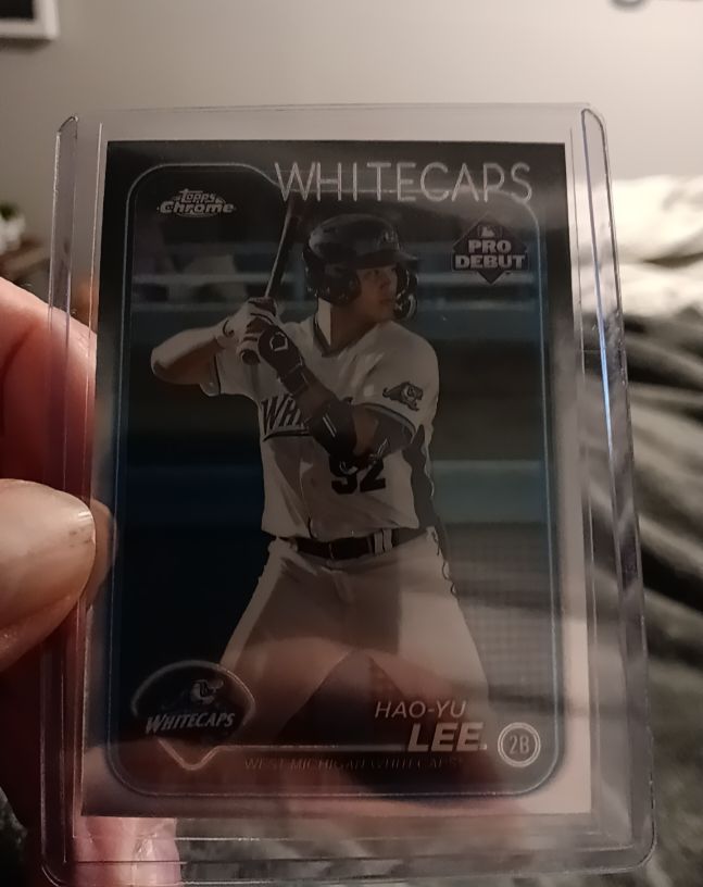 2024 Topps Baseball Chrome Pro Debut #PDC-189 Hao-Yu Lee — front